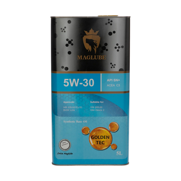 مگلوب گلدن 5W-30 SN حجم 5 لیتری